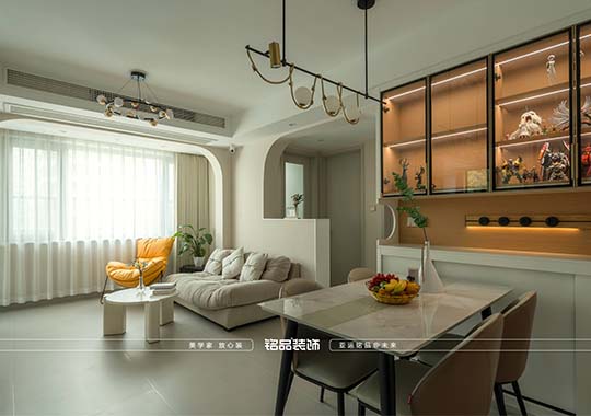 杭州坤塘悦府 公寓装修 现代简约 90平装修案例分享