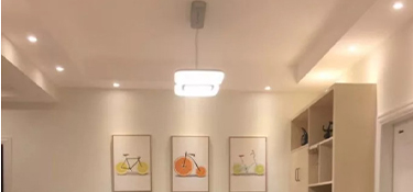 杭州新房装修效果，灯饰效果衬托很重要