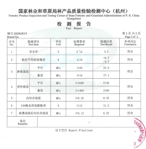 质量检测报告