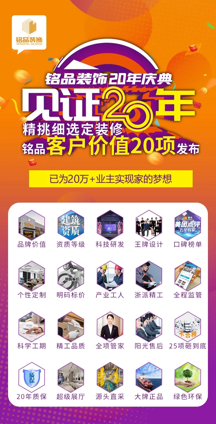 杭州装修公司20周年庆