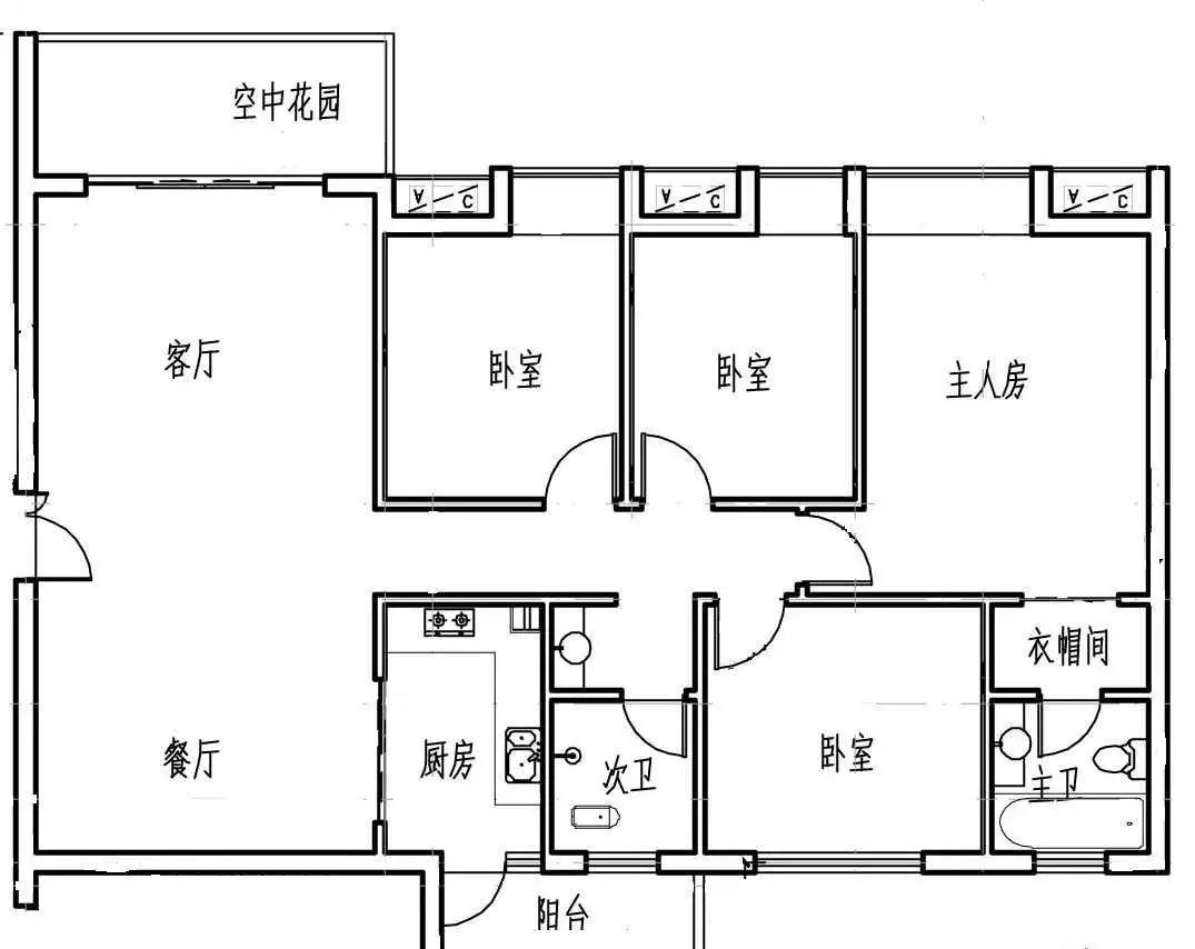 大门正对卧室门